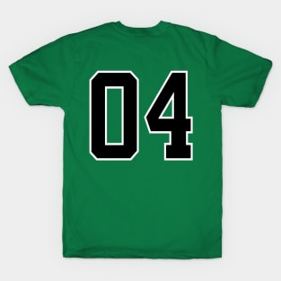 Number 04 T-Shirt